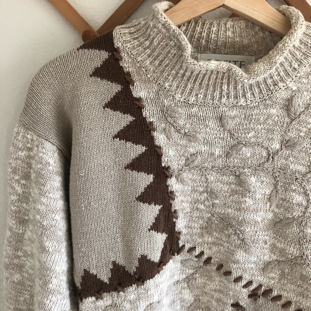 Vintage Mock Neck Sweater
